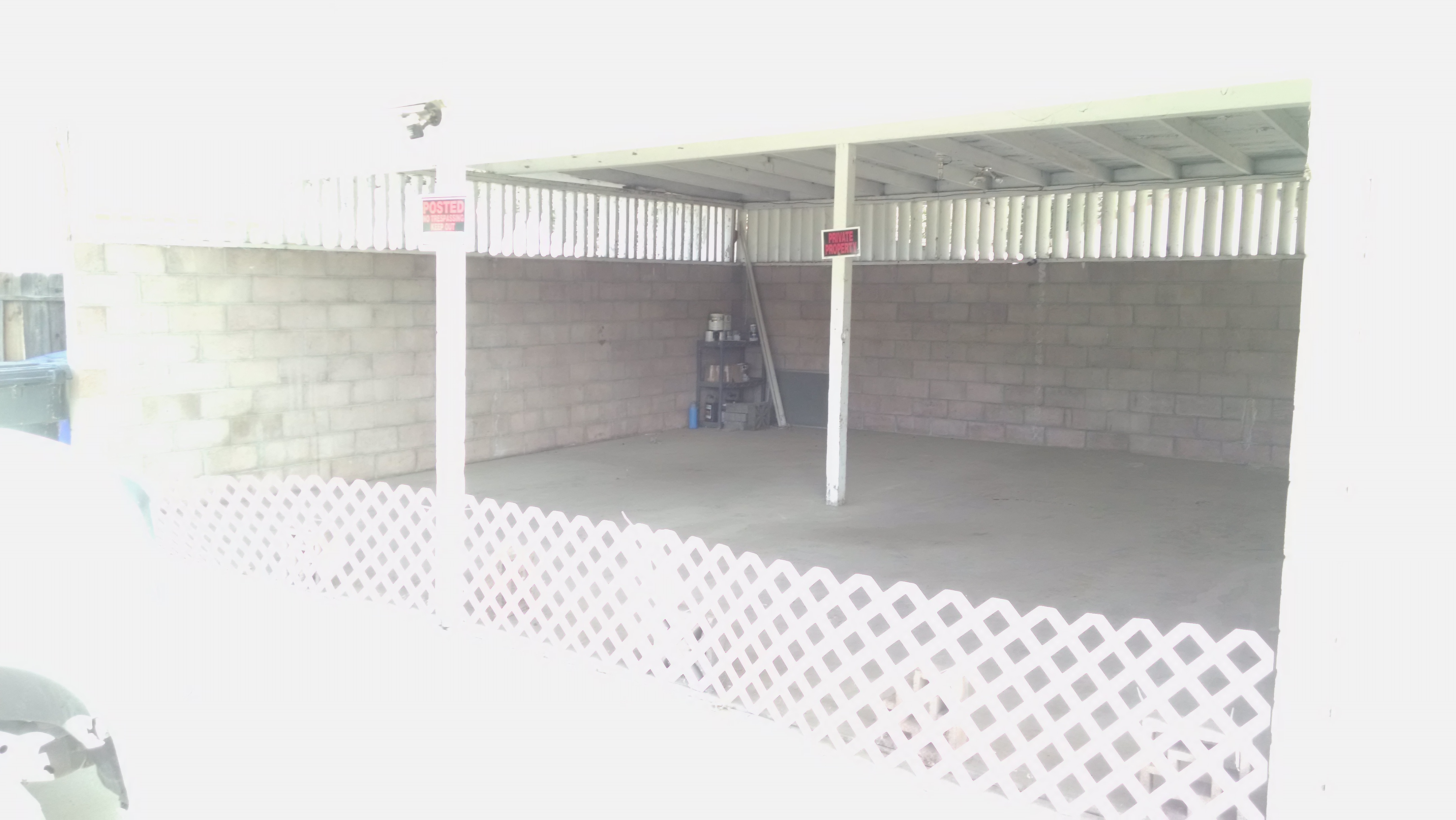 New, stylish carriage house door